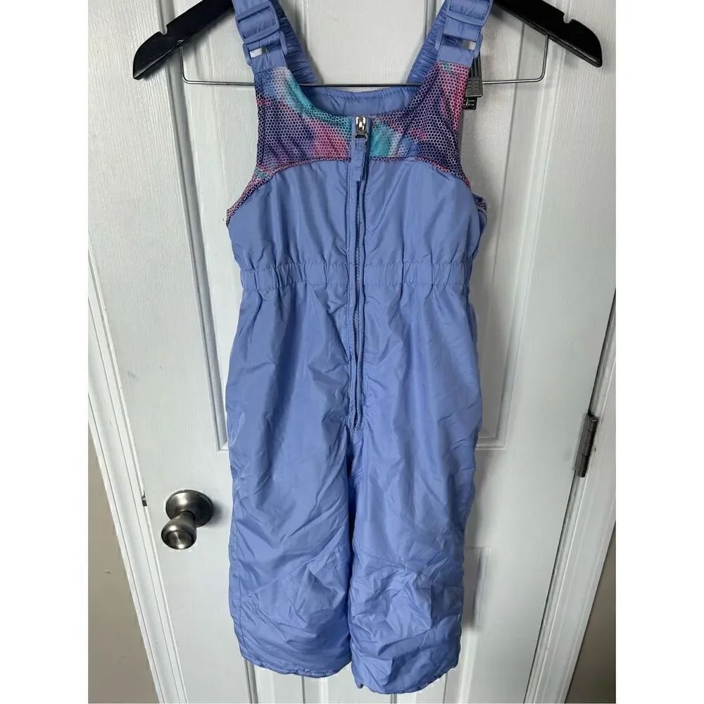 Zero xpousure purple ski pants overalls size 4T